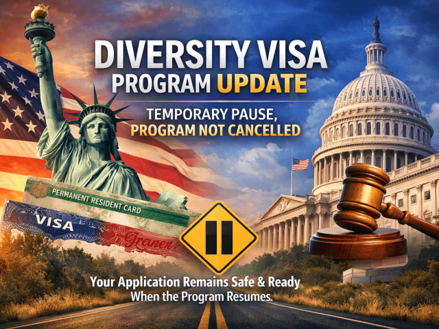 Actualisation relative au programme de visa diversité